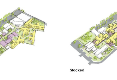 Two plans of campus