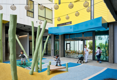 Play area off of community room