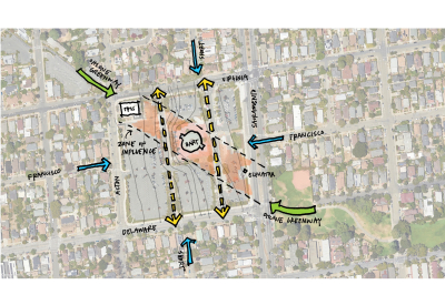 Site diagram drawing
