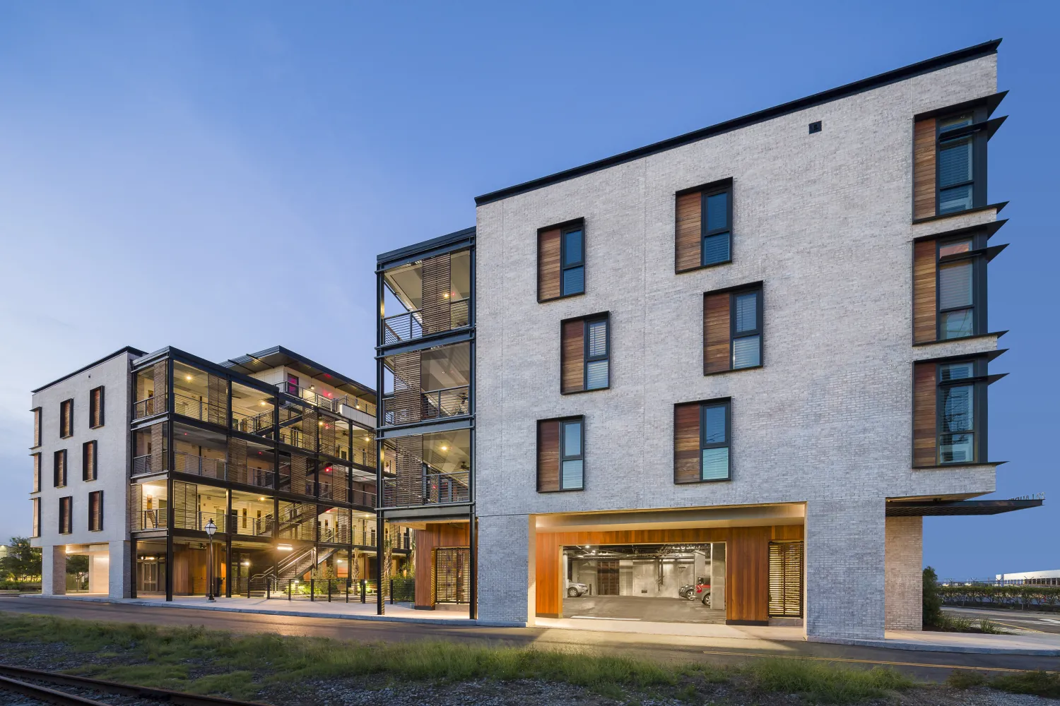 Exteriorview of Williams Terrace in Charleston, SC.