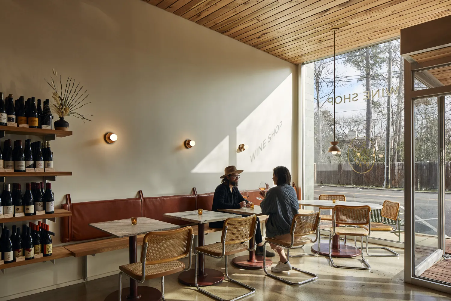 Interior of Golden Age Wine in Mountain Brook, AL.