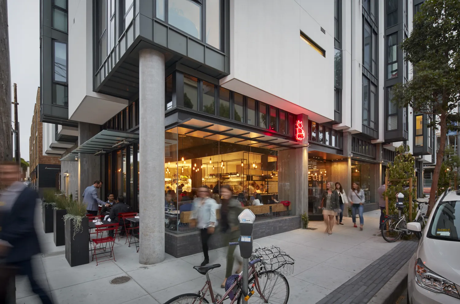 Exterior view of 300 Ivy in San Francisco, CA.