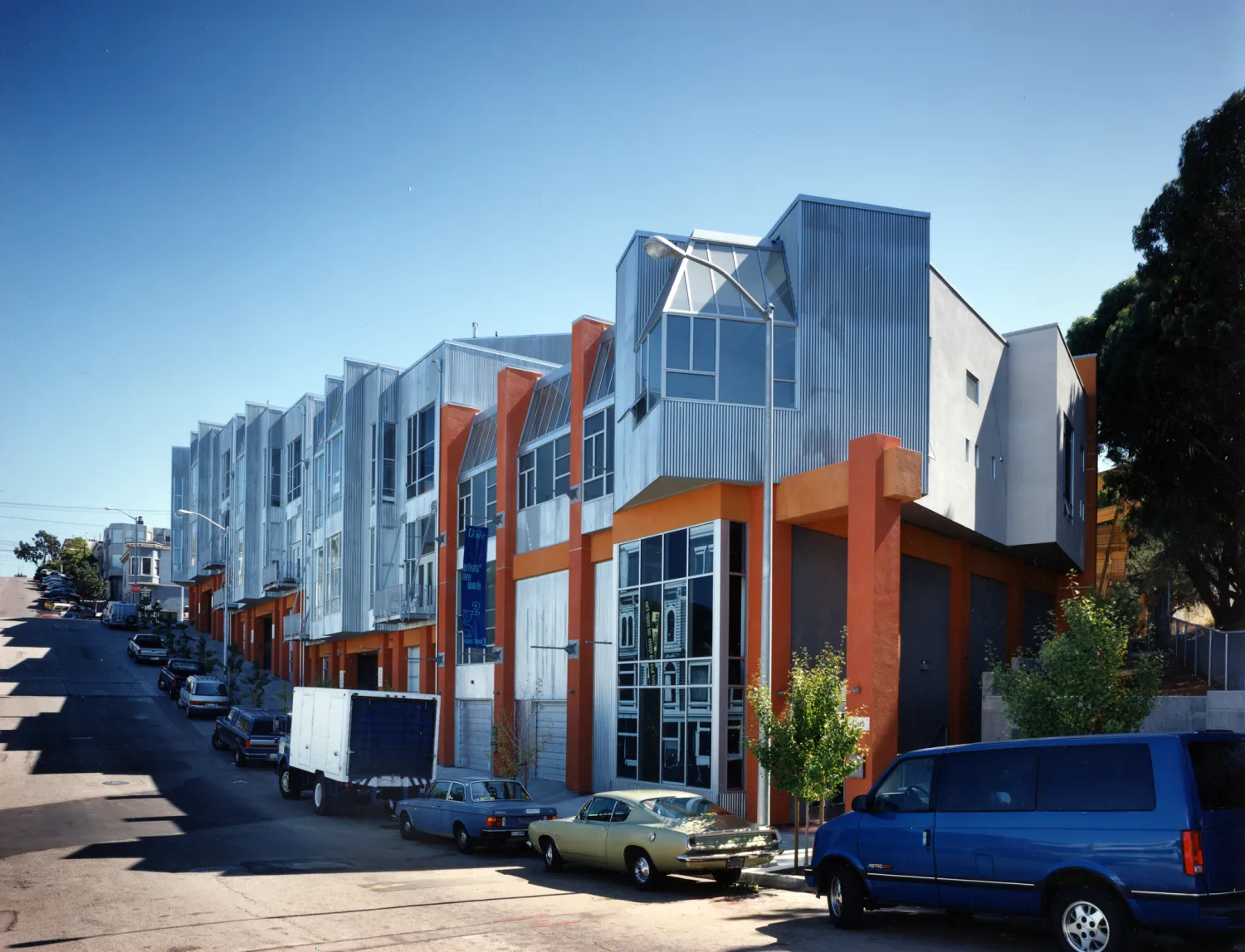 Exterior elevation of 18th & Arkansas/g2 Lofts in San Francisco.