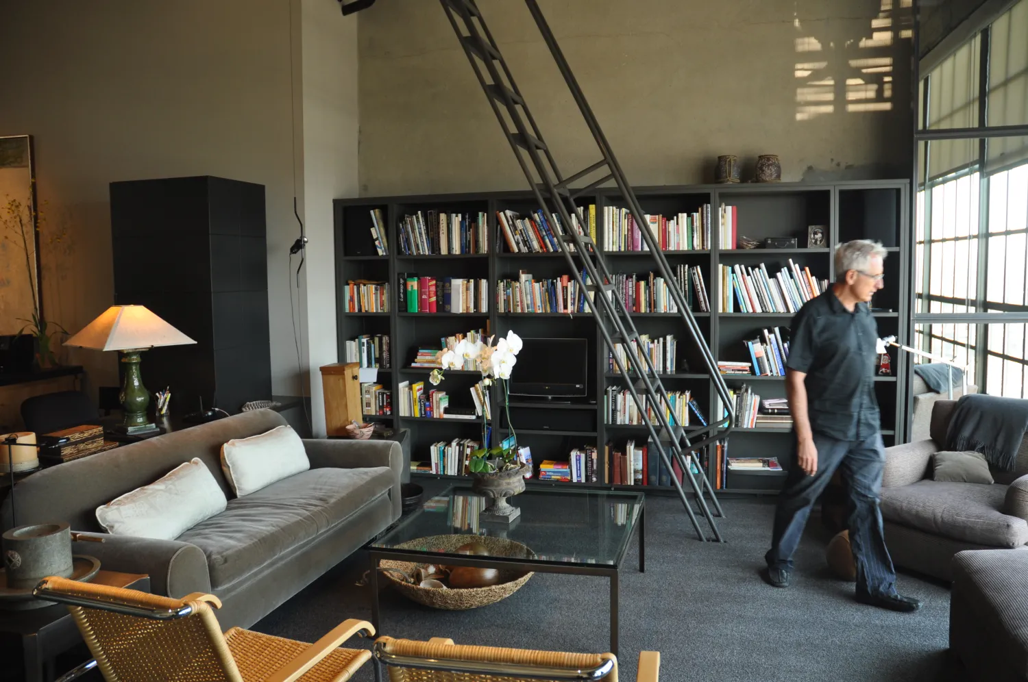 Penthouse-style loft unit at the Clock Tower Lofts in San Francisco.