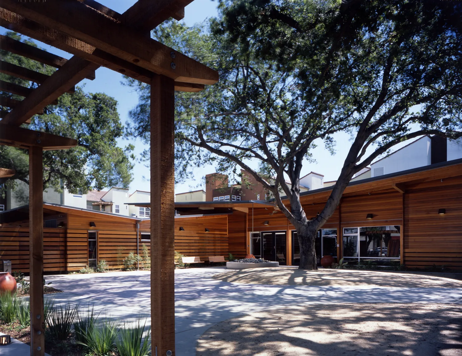 Public area at Northside Community Center in San Jose, California.