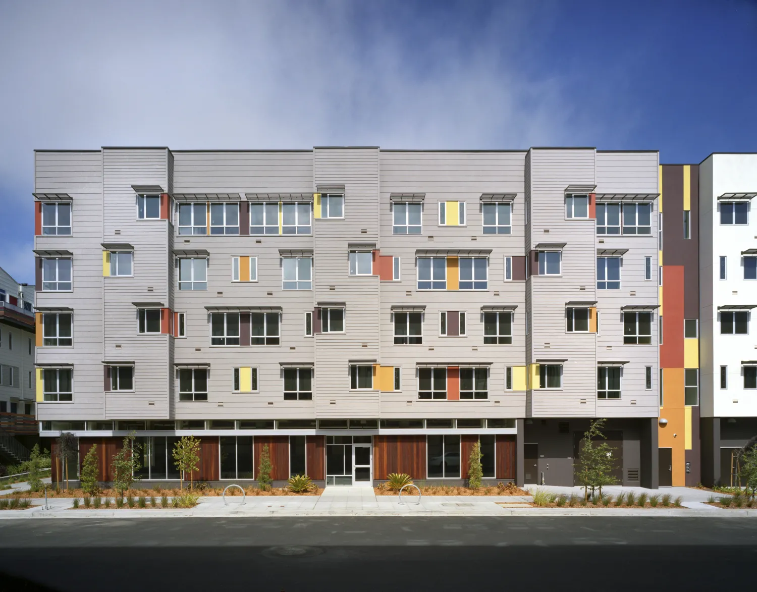 Elevation exterior at Armstrong Place Senior in San Francisco.