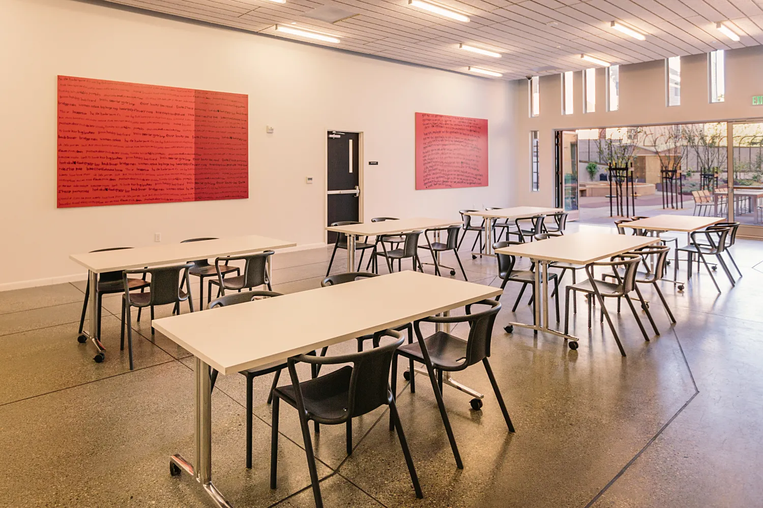 Community room at Bayview Hill Gardens in San Francisco, Ca.