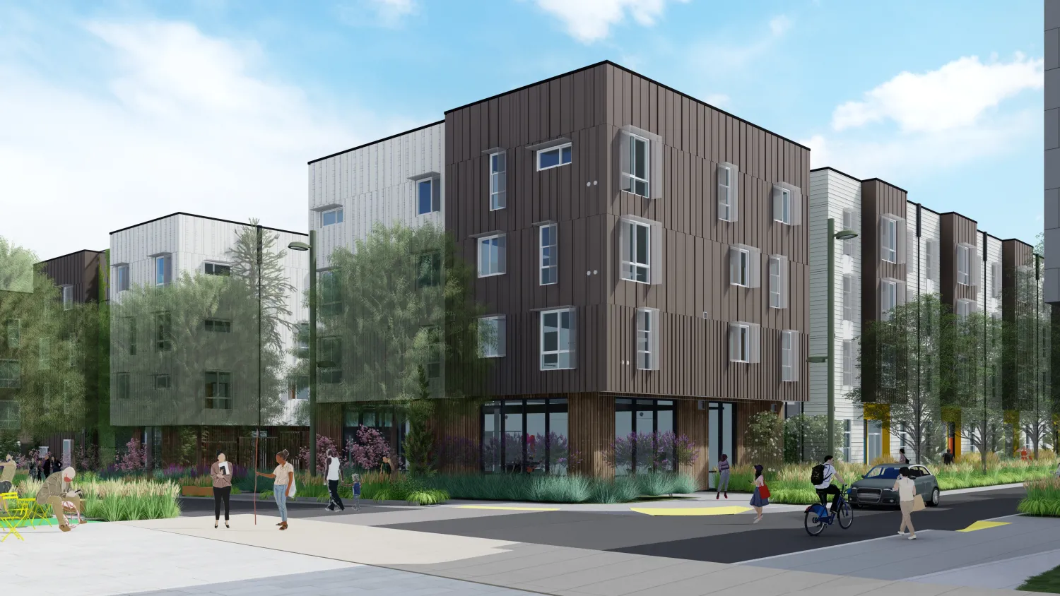 88 Park Street at Midway Village David Baker Architects