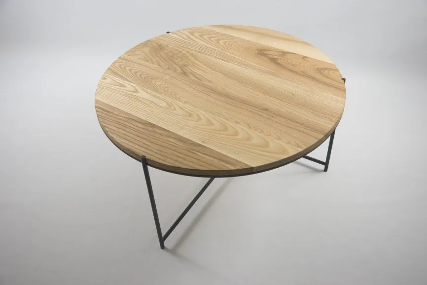 Wood side coffee table.