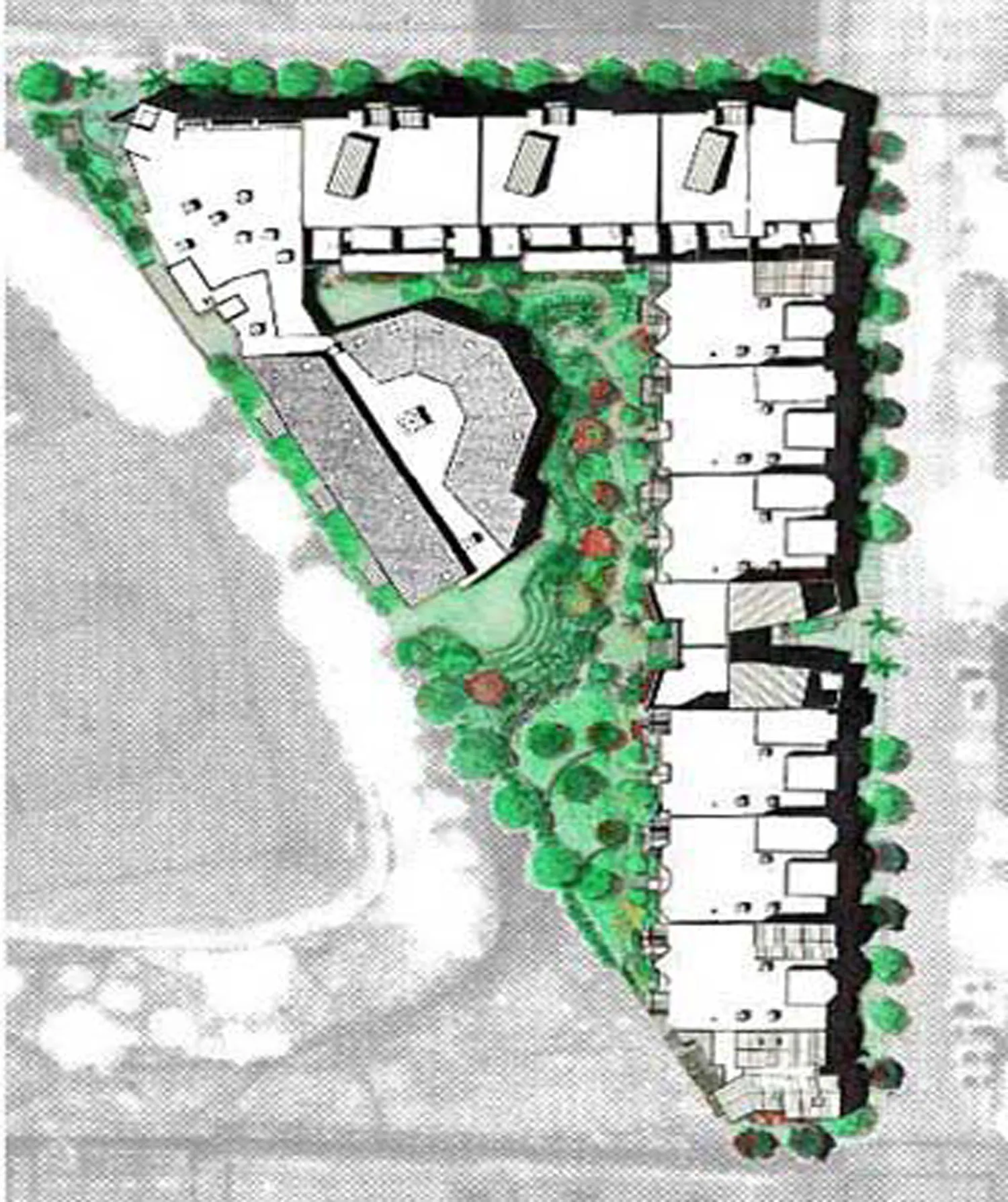 Site plan for 18th & Arkansas/g2 Lofts in San Francisco.