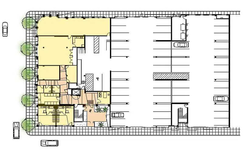 Site plan for Columbia Park in San Francisco. 