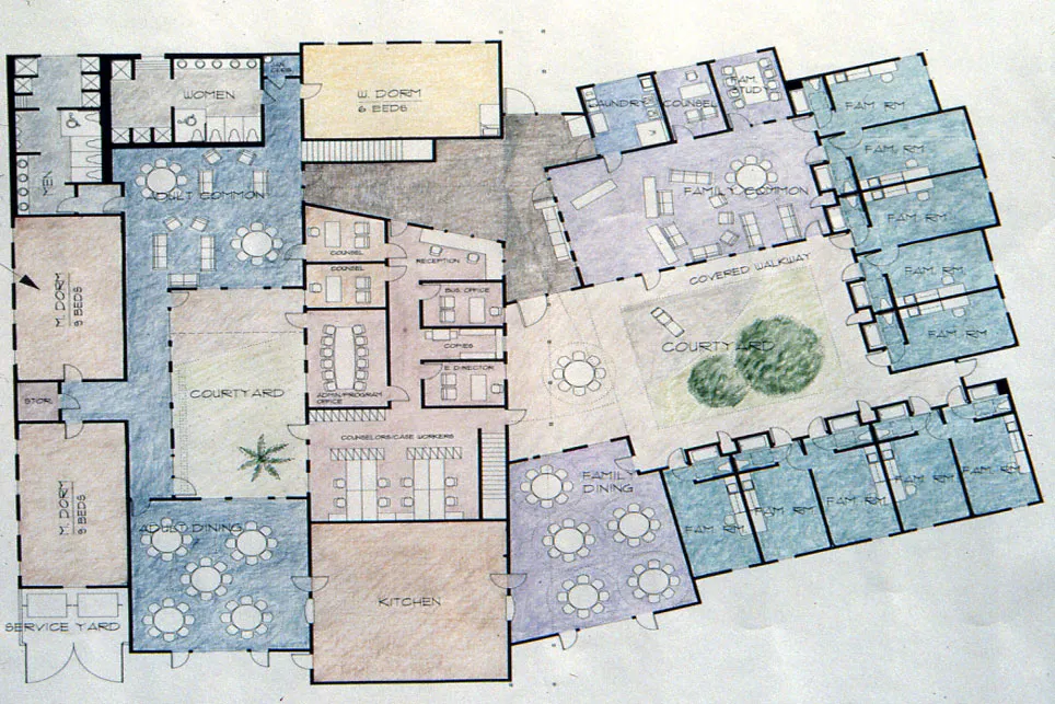 Floor plan for Sunrise Village in Fremont, California.