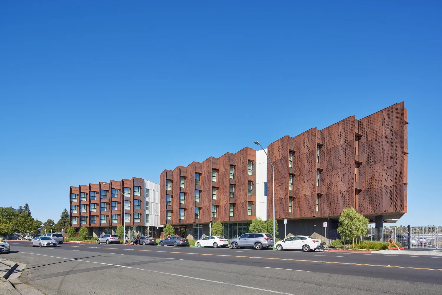 Exterior street view of Blue Oak Landing in Vallejo, California.