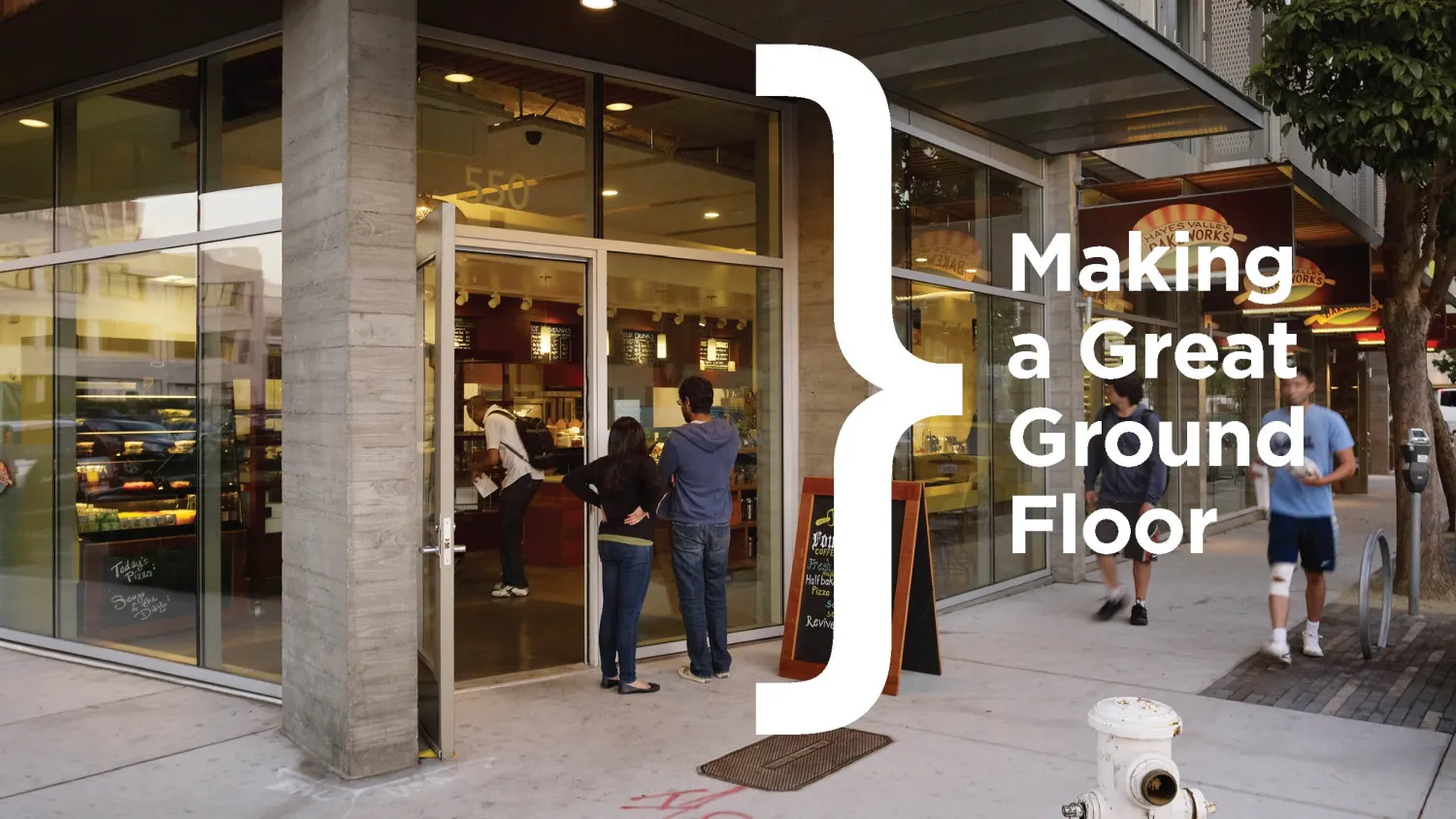 text saying Making a Great Ground Floor.