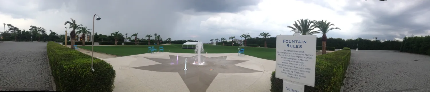 panoramic of amphitheater.