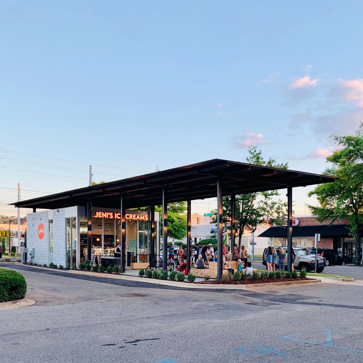 Jeni's ice cream in Alabama.