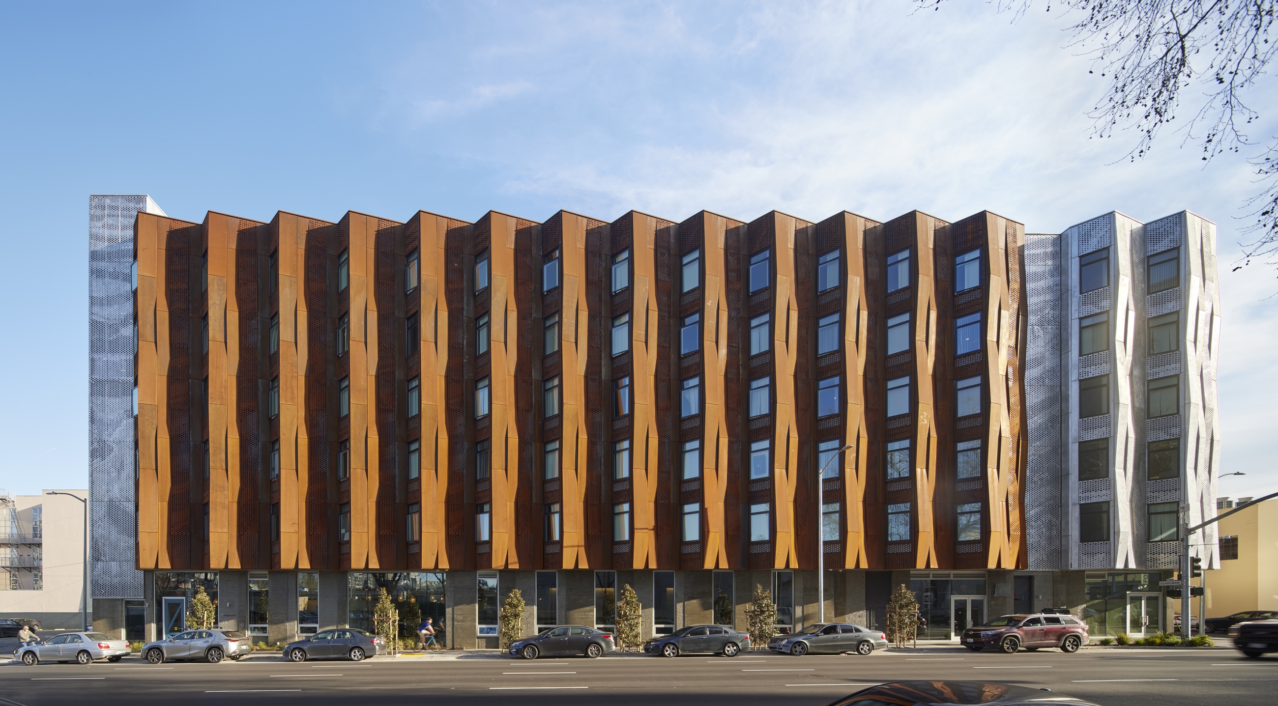Elevation of Tahanan Supportive Apartments in San Francisco.