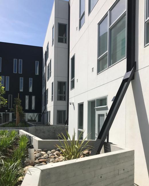 Stormwater management for Five88 in San Francisco.