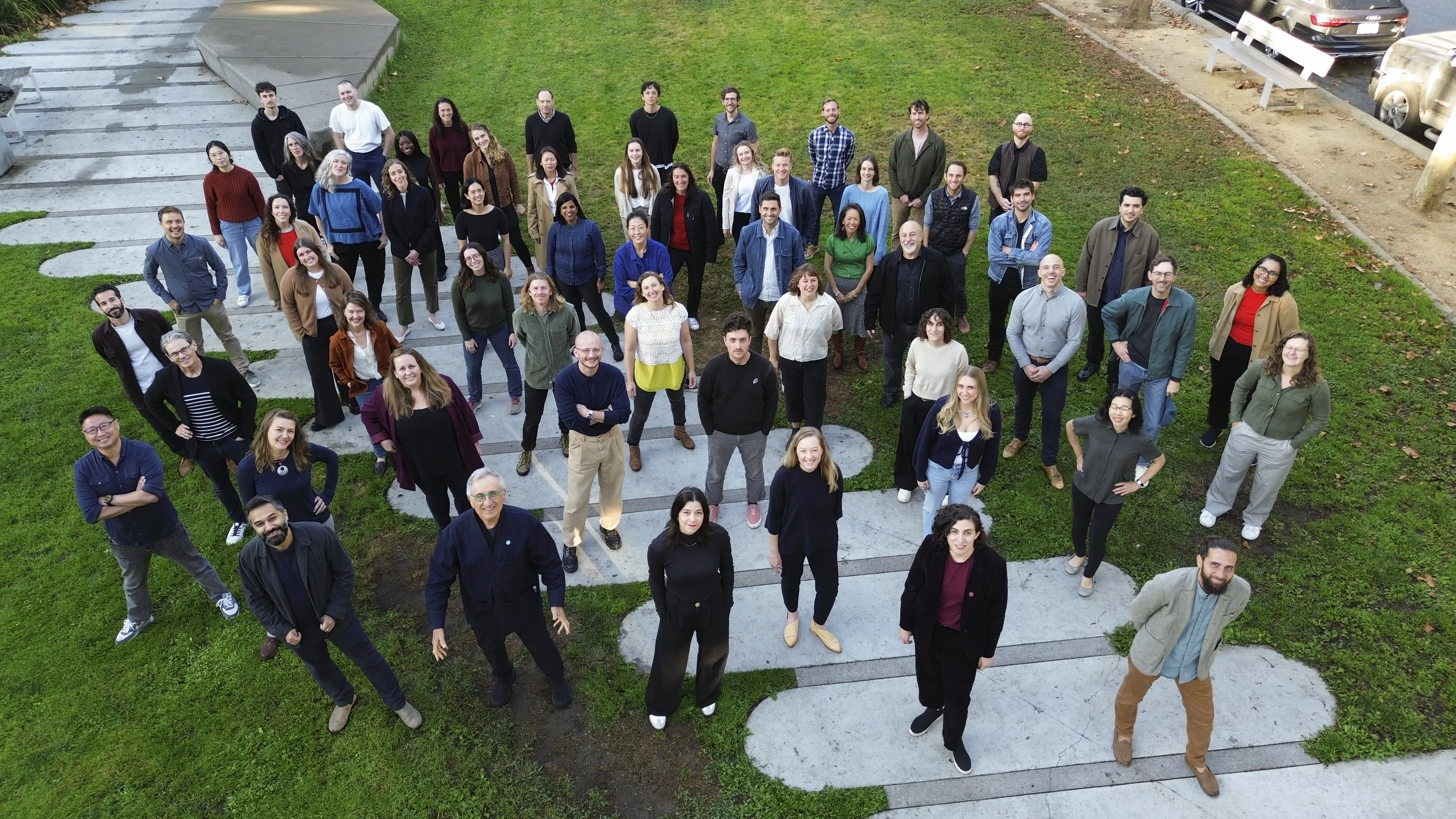 Staff wide group photo