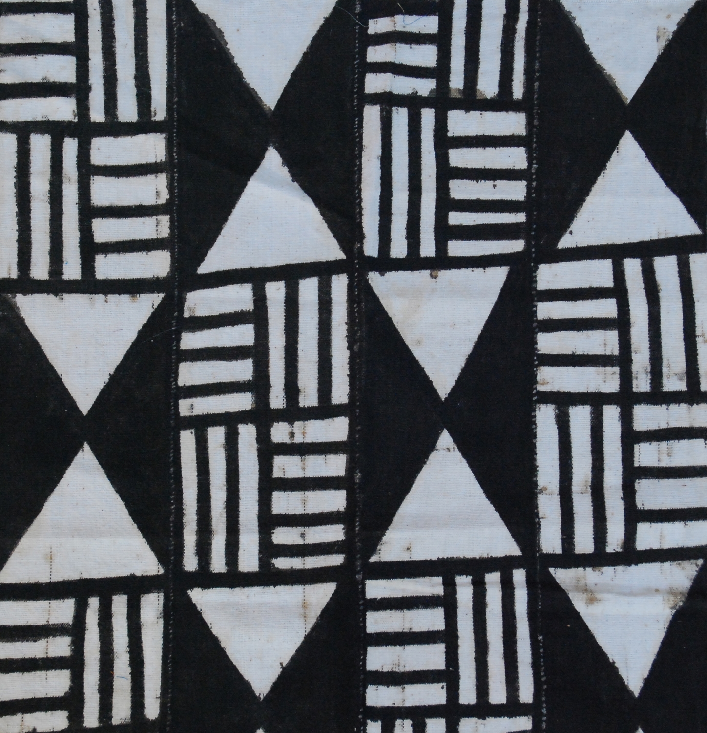 Fabric with traditional African textiles, which inspired the exterior of Armstrong Place Senior in San Francisco.