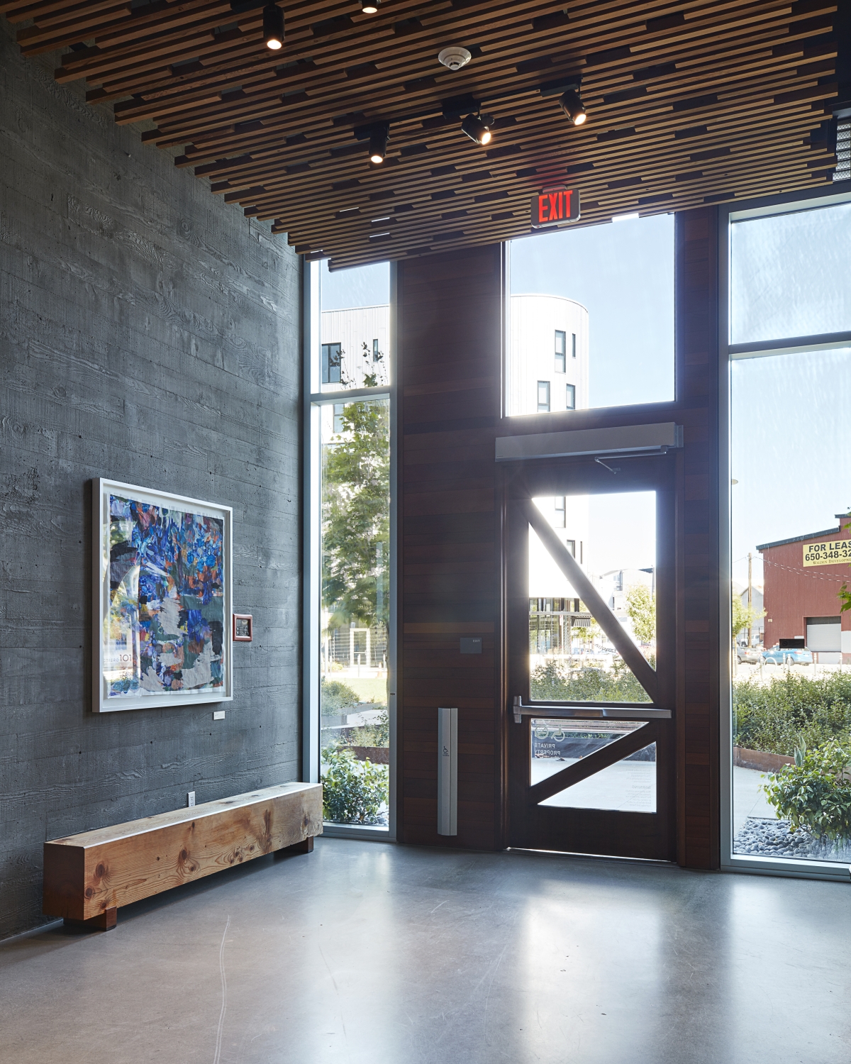 Entrance of Potrero 1010 in San Francisco, CA.
