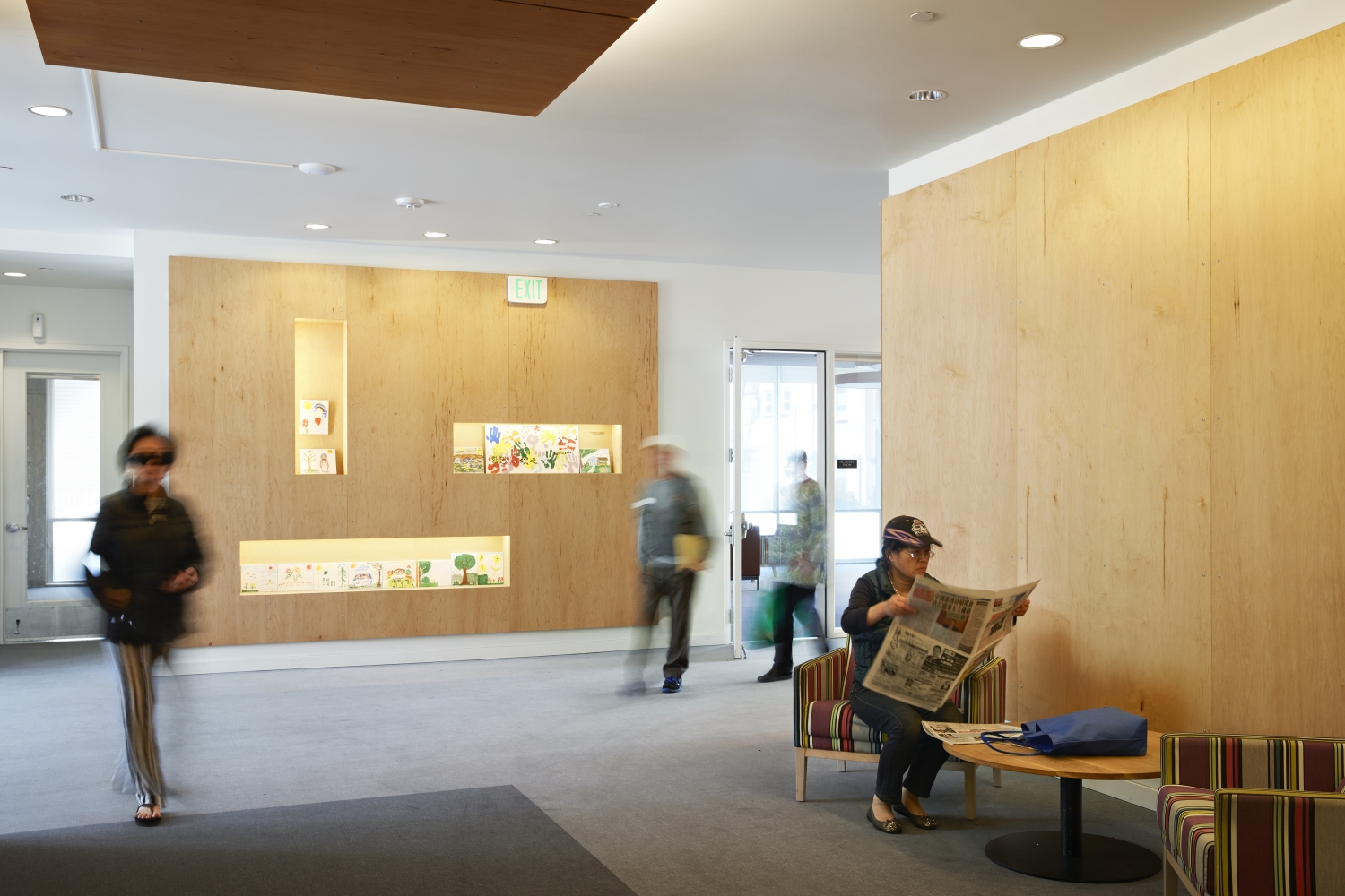 Lakeside Senior Apartments Interiors David Baker Architects