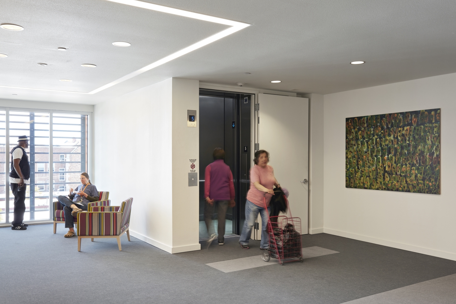 Lakeside Senior Apartments Interiors David Baker Architects