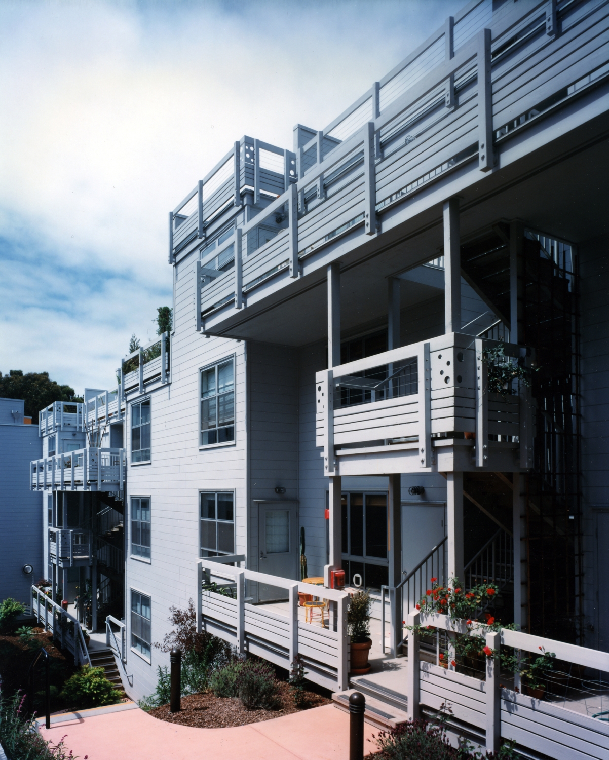 Balconies at 18th & Arkansas/g2 Lofts in San Francisco.