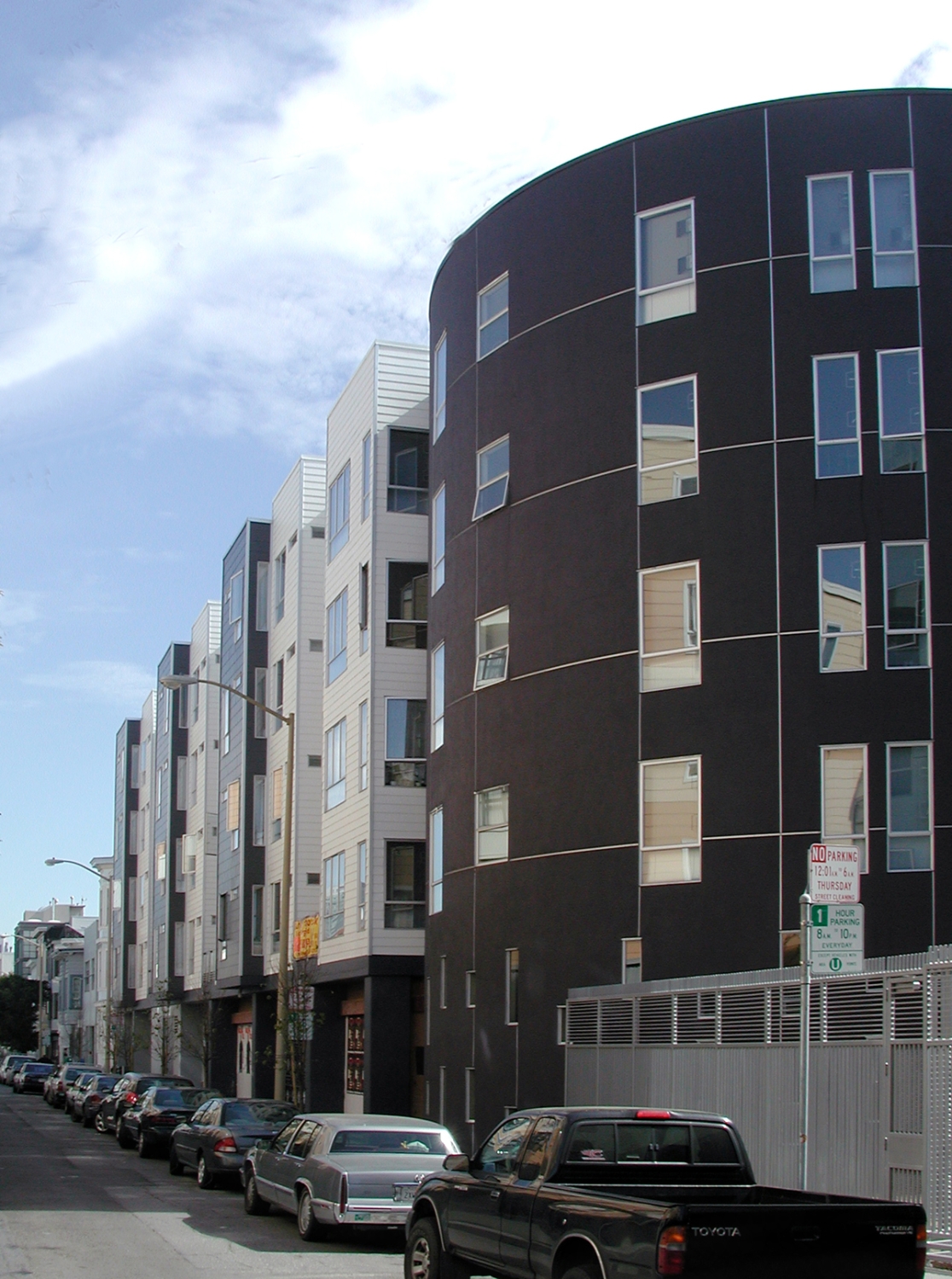 Exterior view of 8th & Howard/SOMA Studios in San Francisco, Ca.