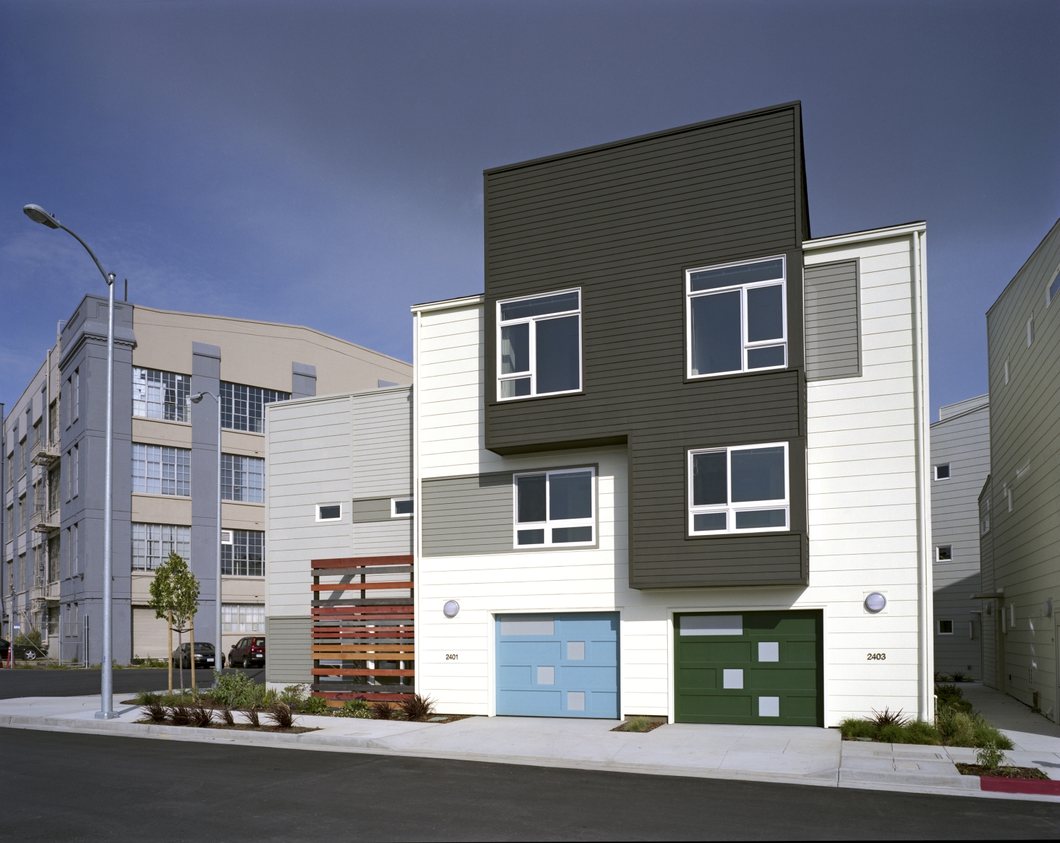 Duplex townhome at Armstrong Place in San Francisco.