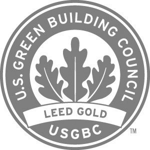 U.S. Green Building Council LEED Gold logo 