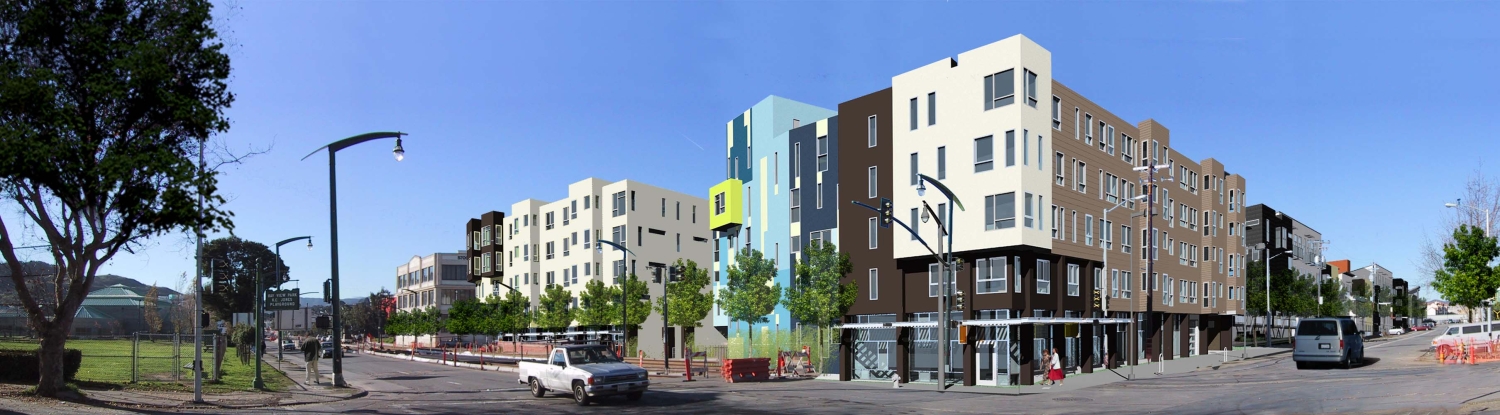 Exterior view of Armstrong Place Senior in San Francisco.