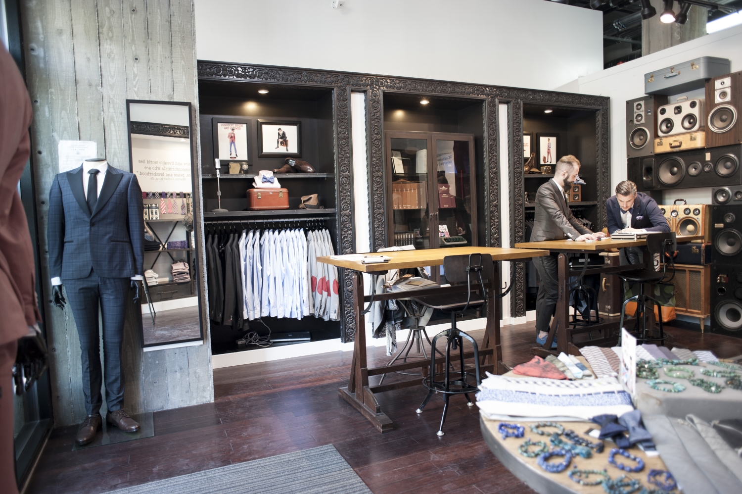 Interior retail view of 300 Ivy in San Francisco, CA.