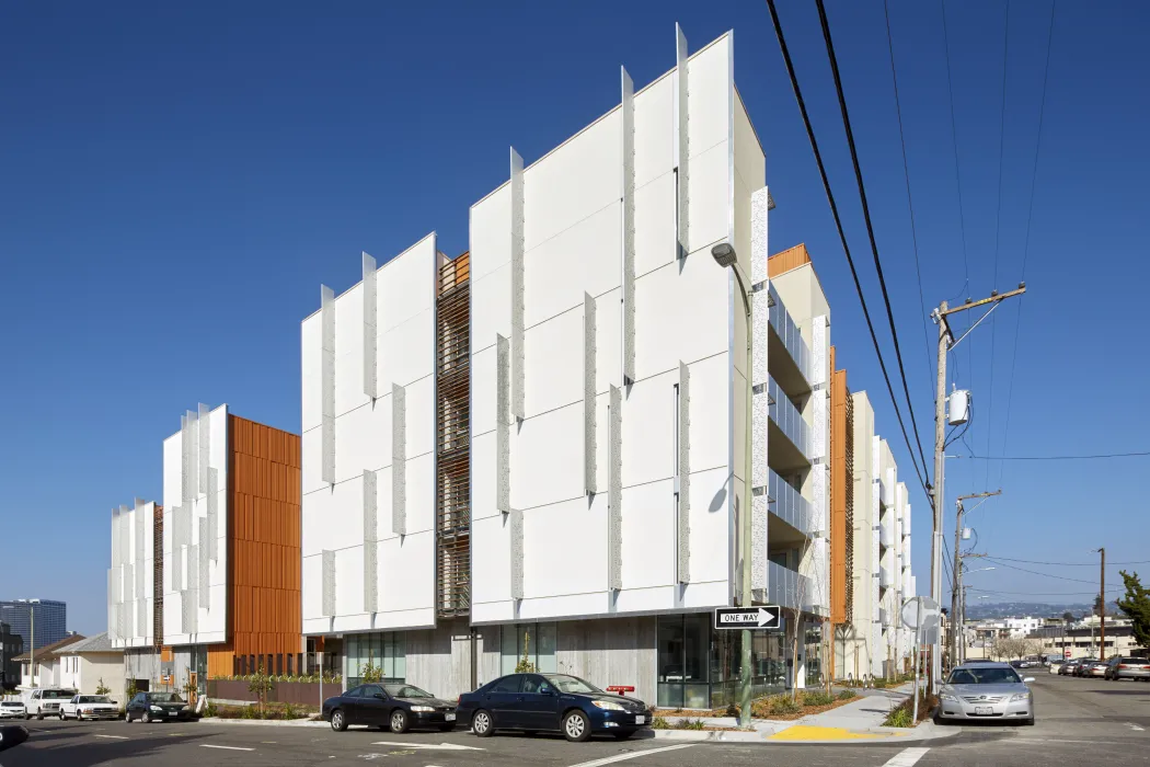 Street view of Lakeside Senior Housing in Oakland, Ca.