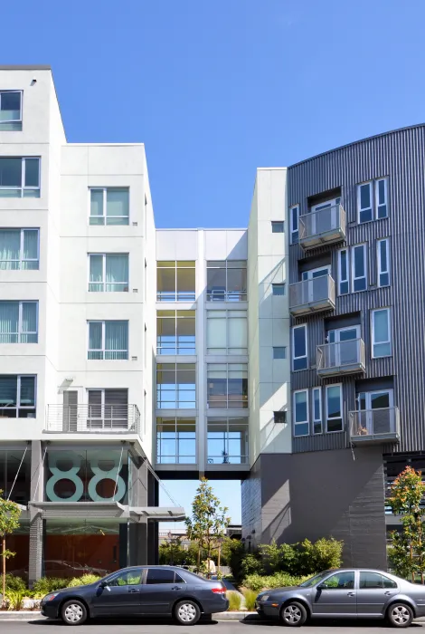 Exterior view of 888 Seventh Street in San Francisco.