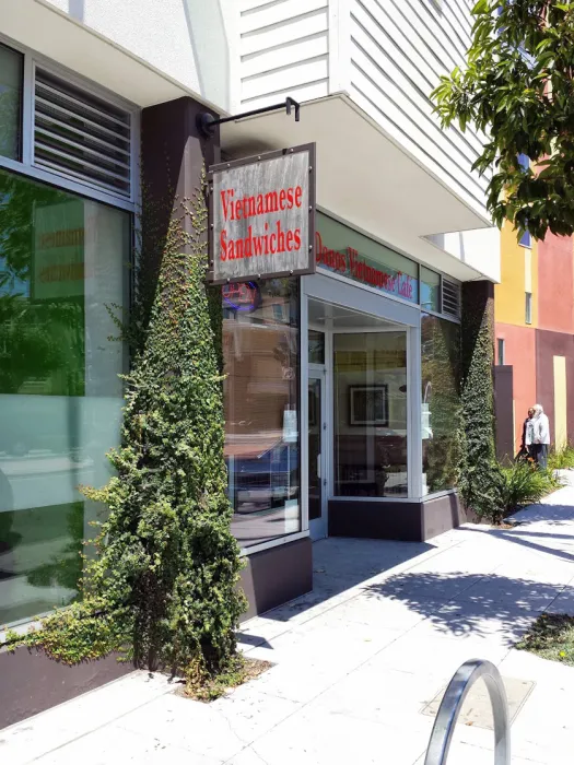 Vietnamese Sandwich place located at one of the retail spaces at Armstrong Place Senior in San Francisco.