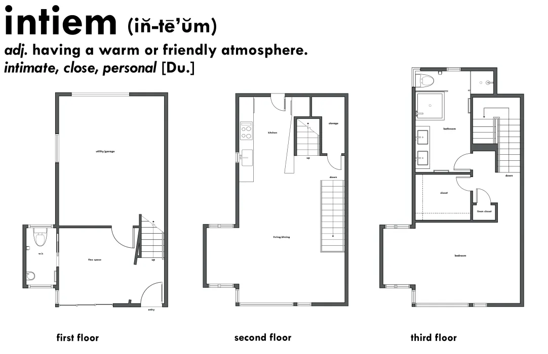 Floor plan for Blue Star Corner in Emeryville, Ca.