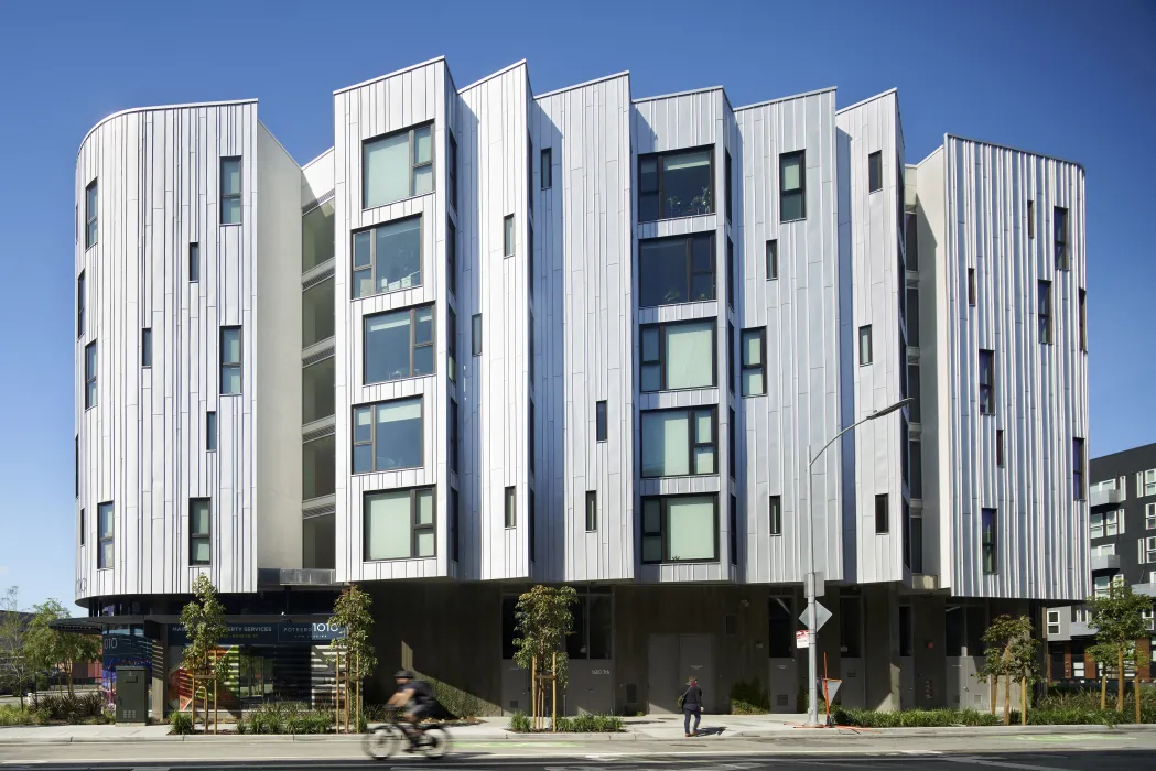 Exterior view of Potrero 1010 in San Francisco, CA.