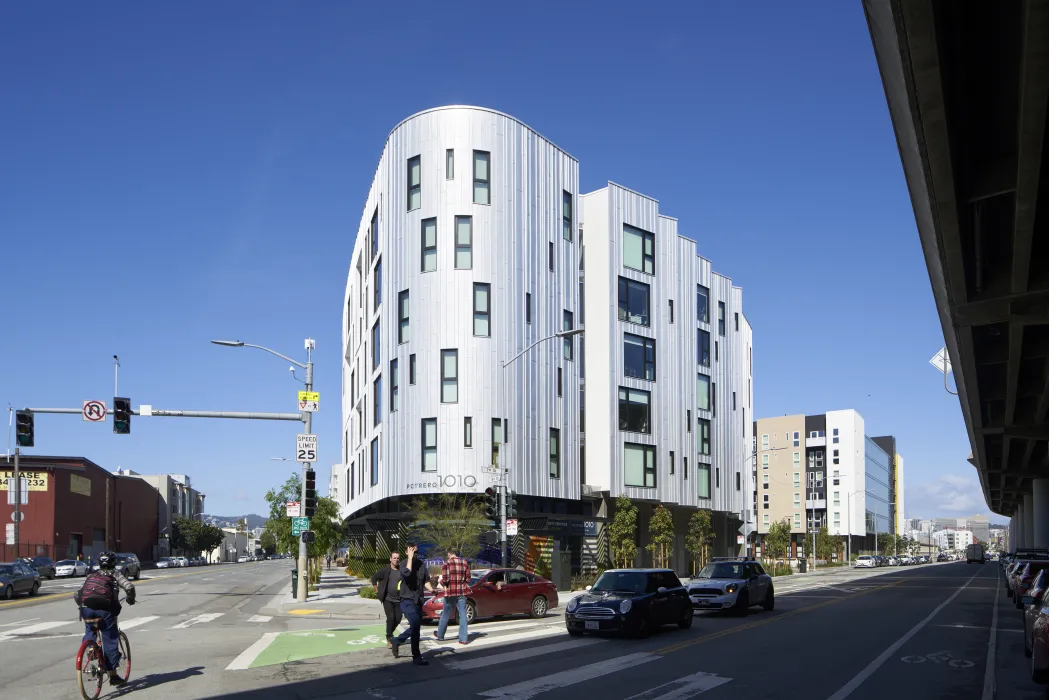 Exterior view of Potrero 1010 in San Francisco, CA.