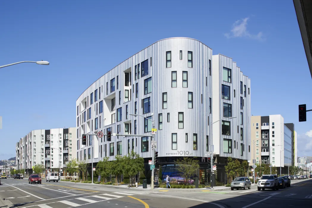 Exterior view of Potrero 1010 in San Francisco, CA.