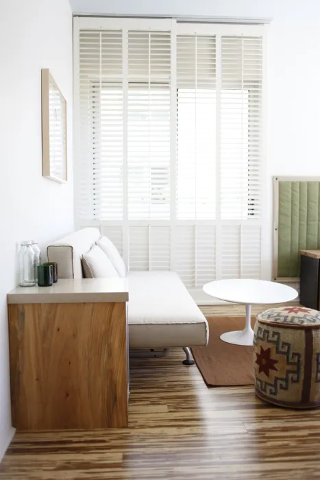 Daybed in a suite in h2hotel in Healdsburg, Ca.