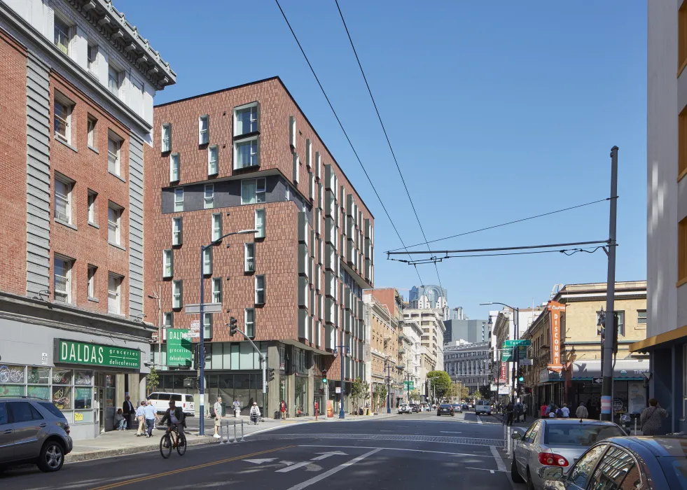 Street View of 222 Taylor Street, affordable housing in San Francisco