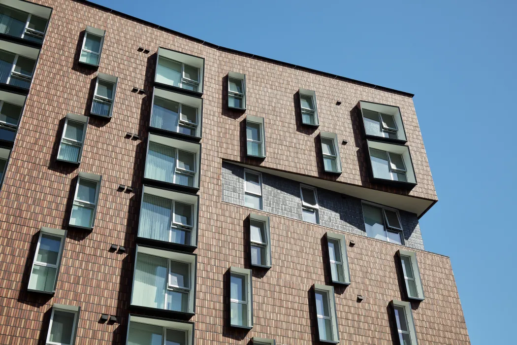 View of 222 Taylor Street, affordable housing in San Francisco