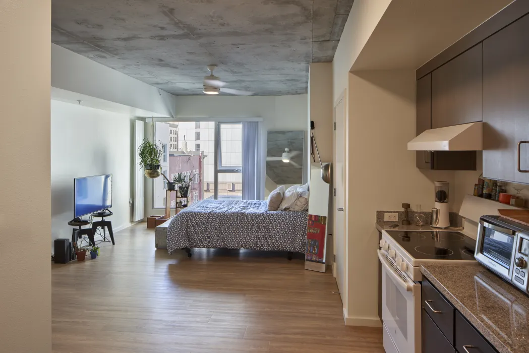 Studio apartment in 222 Taylor Street, affordable housing in San Francisco