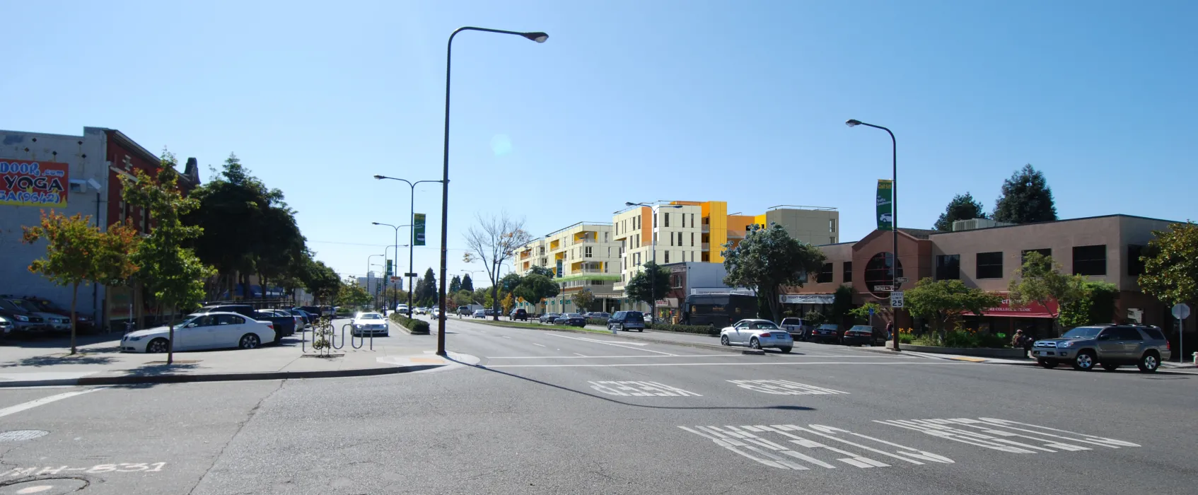 Exterior rendering of Parker Place in Berkeley, California.