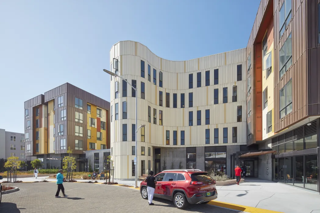 Street view of Dr. George Davis Senior Building in San Francisco.