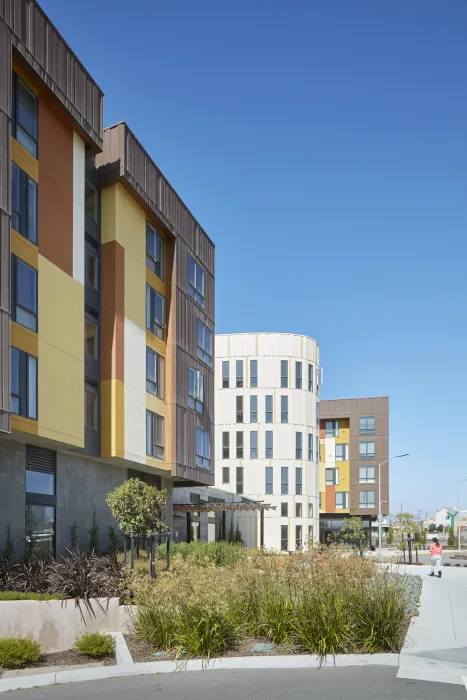 View of Dr. George Davis Senior Building in San Francisco.