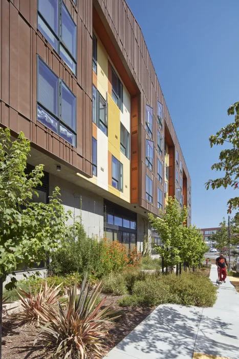 View of Dr. George Davis Senior Building in San Francisco.