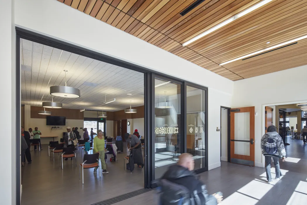 Senior Center inside the Dr. George Davis Senior Building in San Francisco.