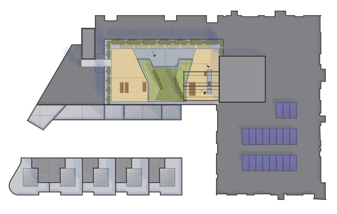 Site plan of 300 Ivy in San Francisco, CA.